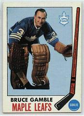 Bruce Gamble #44 Hockey Cards 1969 Topps Prices