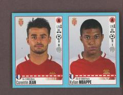 Corentin Jean, Kylian Mbappe Soccer Cards 2016 Panini Foot Prices