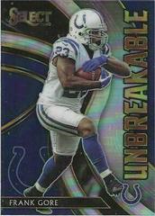 Frank Gore [Prizm] #U23 Football Cards 2020 Panini Select Unbreakable Prices