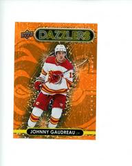 Johnny Gaudreau [Orange] Hockey Cards 2021 Upper Deck Dazzlers Prices