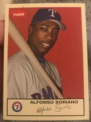 Alfonso Soriano Baseball Cards 2005 Fleer Tradition Prices