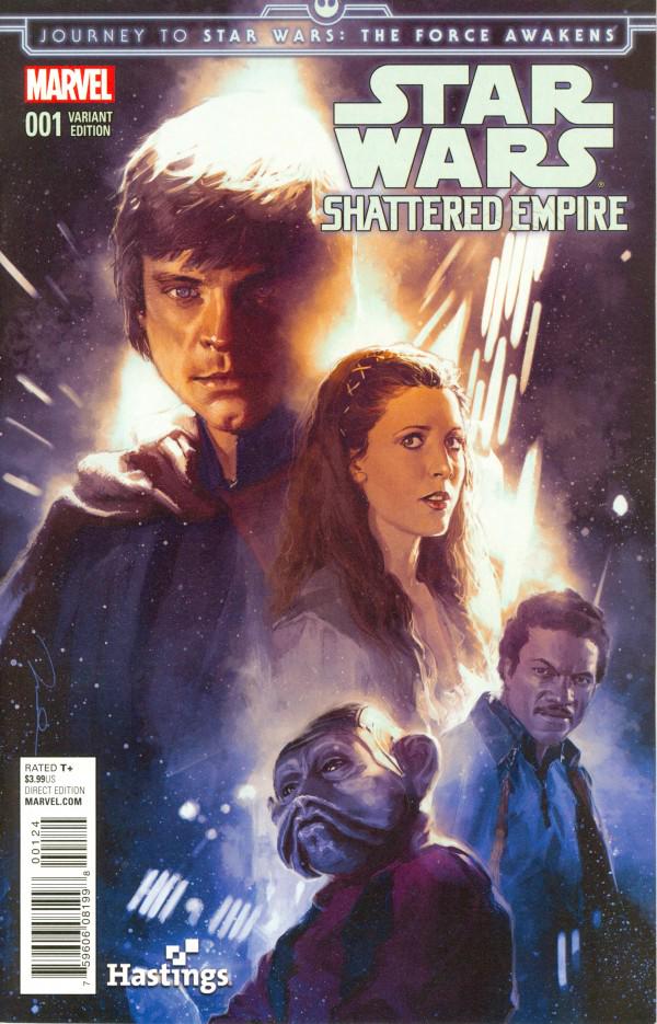 Star Wars: Shattered Empire [Hastings] #1 (2015) Comic Books Journey to Star Wars: Shattered Empire