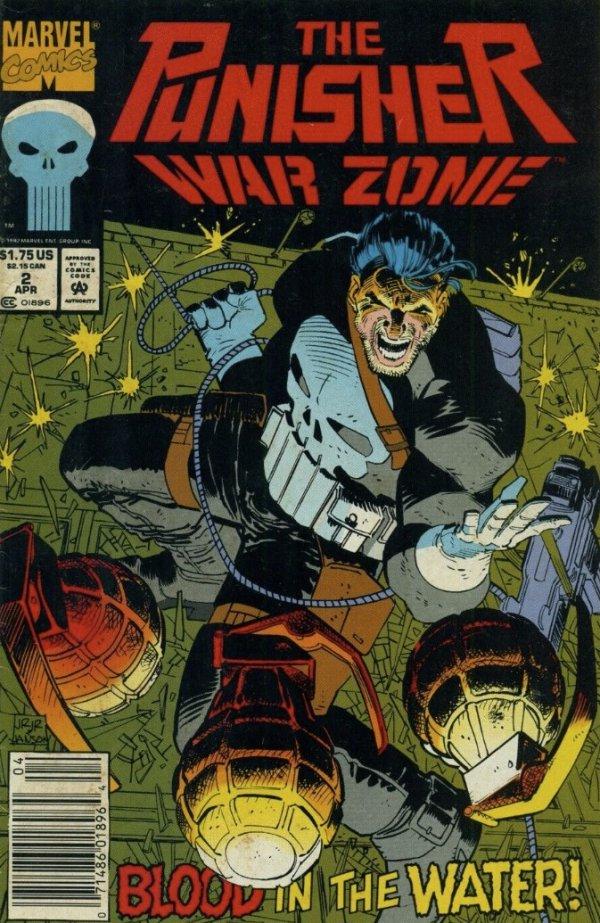 Punisher: War Zone [Newsstand] #2 (1992) Comic Books Punisher: War Zone