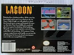 Box Back | Lagoon Super Nintendo