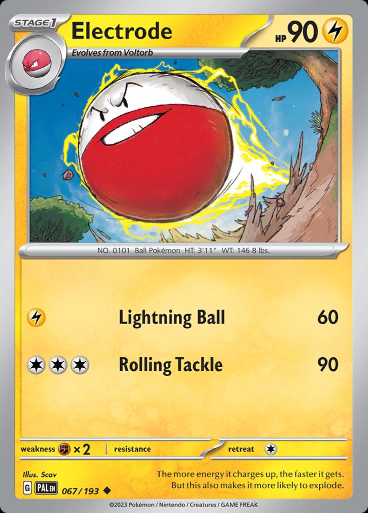 Electrode 67 Prices Pokemon Paldea Evolved Pokemon Cards