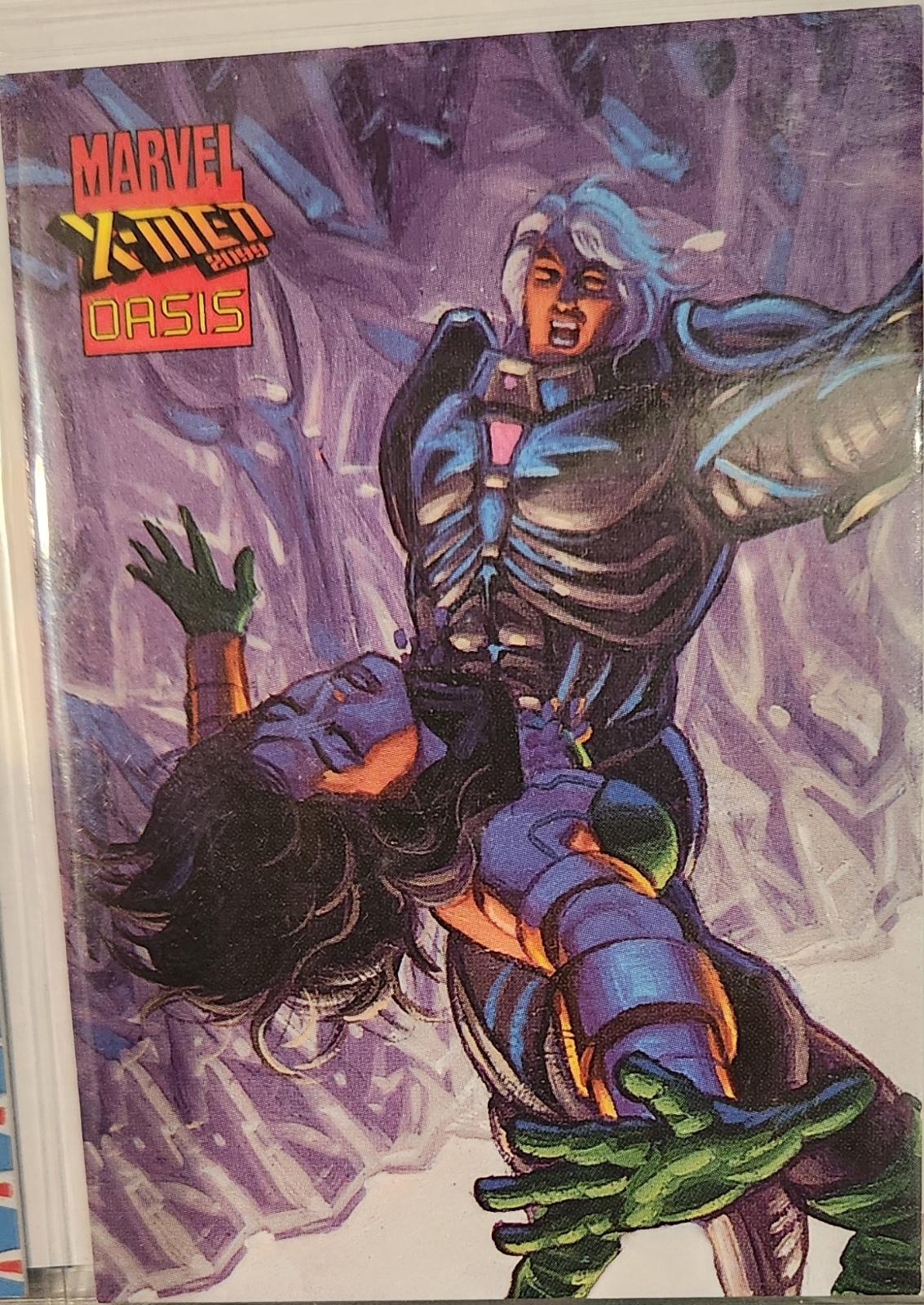 Irreconcilable Differences #51 Marvel 1997 Fleer X-Men: Oasis