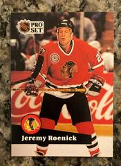 Jeremey Roenick [French] Hockey Cards 1991 Pro Set Prices
