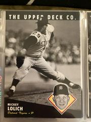 Mickey Lolich #91 Baseball Cards 1994 Upper Deck All Time Heroes Prices