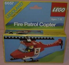 Fire Patrol Copter #6657 LEGO Town Prices