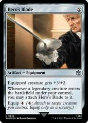 Hero's Blade [Foil] #832 Magic Doctor Who Prices