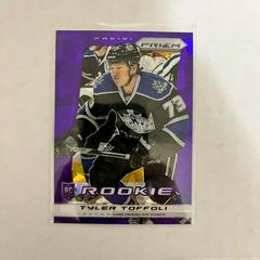 Tyler Toffoli [Purple Cracked Ice] Hockey Cards 2013 Panini Prizm Prices