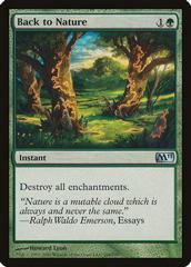 Back to Nature [Foil] Magic M11 Prices