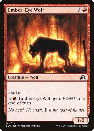 Ember-Eye Wolf Magic Shadows Over Innistrad