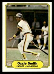 Ozzie Smith #582 Baseball Cards 1982 Fleer Prices