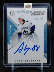 Adam Gaudette [Autograph] #180 Hockey Cards 2018 SP Authentic Prices