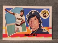 Bob Walk #23 Baseball Cards 1990 Topps Big Baseball Prices