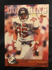 Zach Thomas #38 Football Cards 1996 Classic NFL Draft Prices