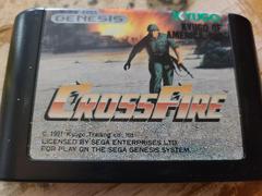 Cartridge (Front) | Crossfire Sega Genesis