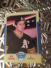 Jose Canseco Baseball Cards 1988 Fleer MVP Prices