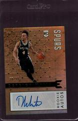 Derrick White Autograph #210 Basketball Cards 2017 Panini Essentials Prices