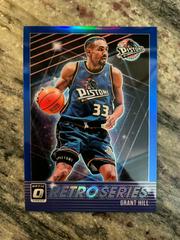 Grant Hill [Blue] #24 Basketball Cards 2018 Panini Donruss Optic Retro Series Prices
