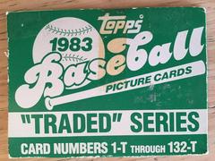 Checklist 1-132 #132T Baseball Cards 1983 Topps Traded Prices