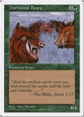 Durkwood Boars Magic 5th Edition Prices