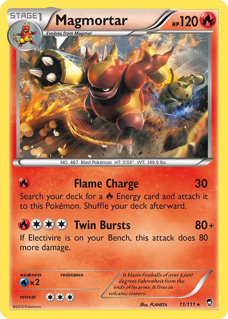 Magmortar #11 Pokemon Furious Fists