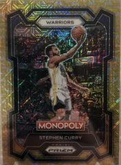 Stephen Curry [Gold Millionaire Shimmer] Basketball Cards 2023 Panini Prizm Monopoly Prices