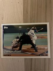 George Brett #397 Baseball Cards 1993 Topps Pre Production Prices