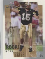 Drew Brees #287 Football Cards 2001 Upper Deck MVP Prices