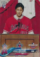 Shohei Ohtani Baseball Cards 2018 Topps Opening Day Prices