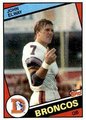 John Elway #63 Football Cards 1984 Topps Prices