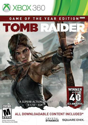 Tomb Raider [Game of the Year] Cover Art