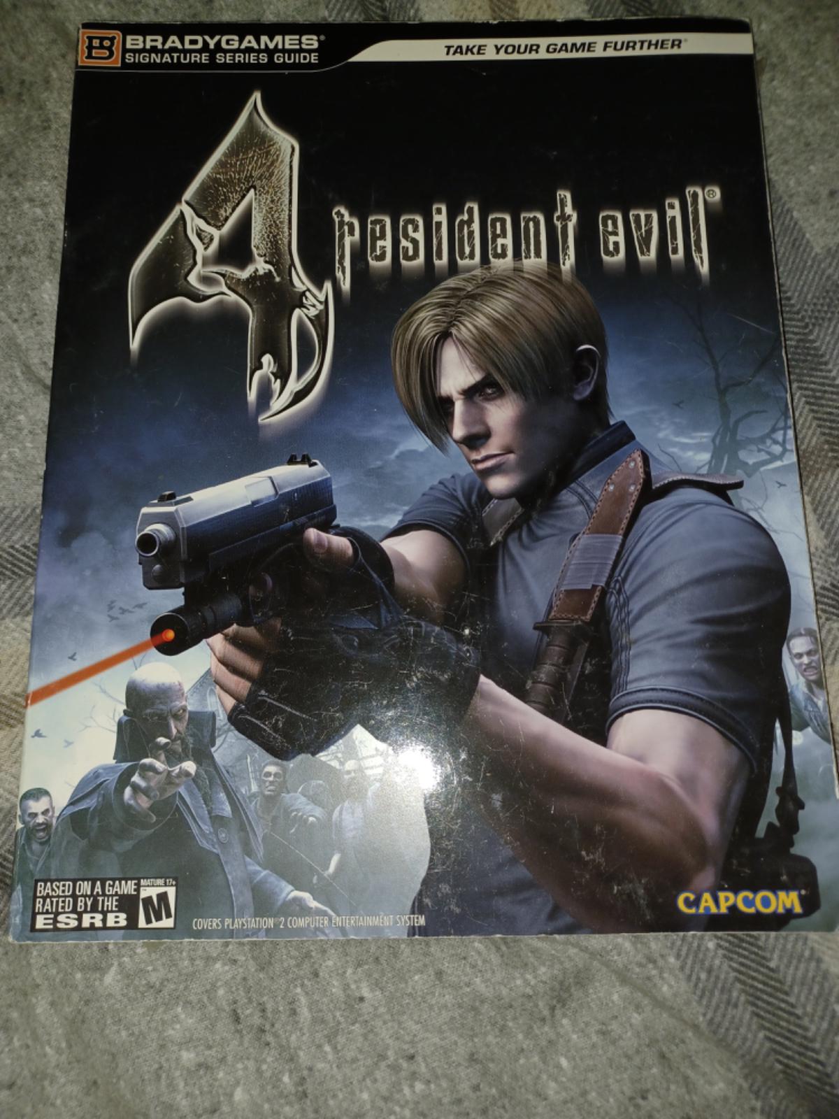 Resident Evil 4 Bradygames Ps2 Item Only Strategy Guide 5844