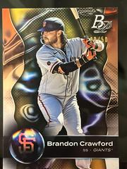 Brandon Crawford [Gold] #3 Baseball Cards 2023 Bowman Platinum Prices