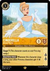 Cinderella - Melody Weaver #4 Lorcana Ursula's Return Prices