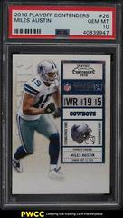 Miles Austin #26 Football Cards 2010 Playoff Contenders Prices