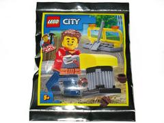 LEGO Set | Harl Hubbs with Tamping Rammer LEGO City