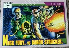 Nick Fury vs. Baron Strucker Marvel 1991 Universe Prices