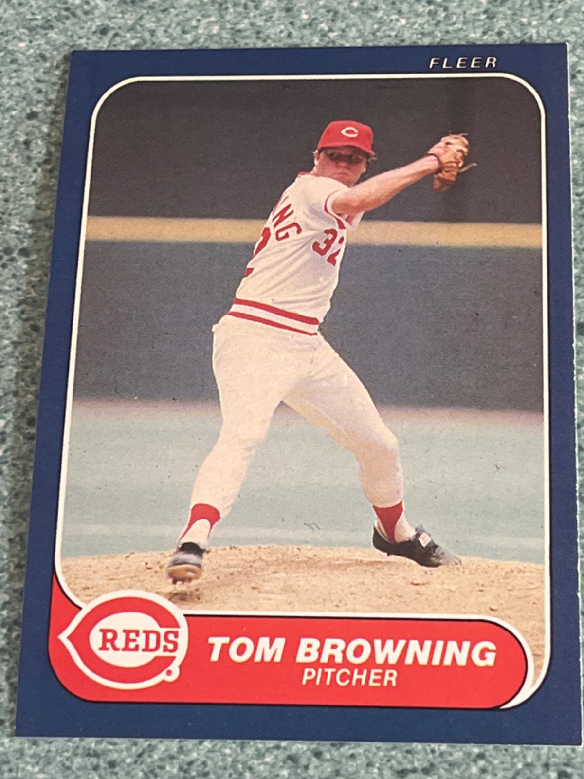 Tom Browning #173 Prices | 1986 Fleer | Baseball Cards