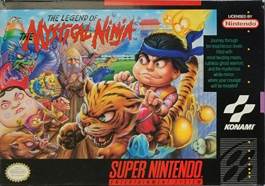 Legend of the Mystical Ninja Cover Art