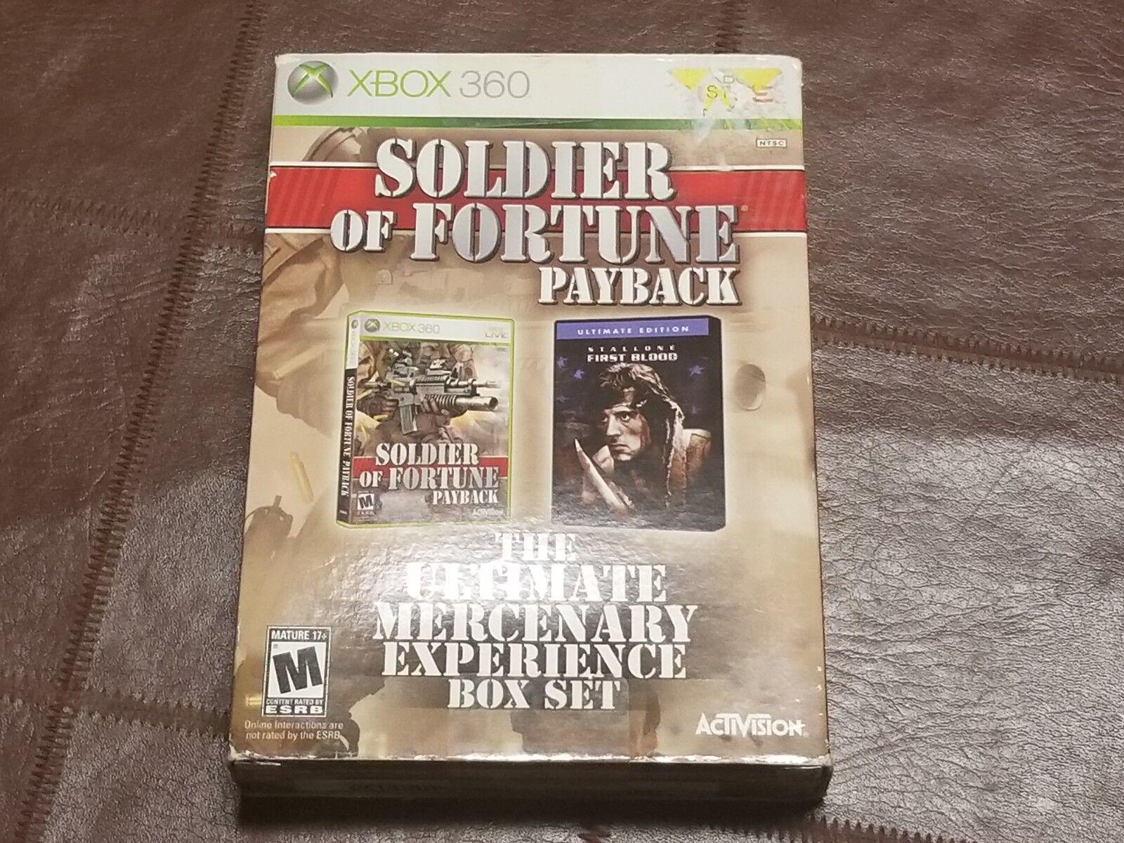 Soldier Of Fortune Payback [The Ultimate Mercenary Experience Box Set] Xbox 360