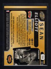 Back | Sean Elliott Basketball Cards 1996 Bowman's Best Retro