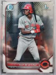 Elly De LA Cruz Baseball Cards 2022 Bowman Chrome Prospects Prices