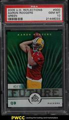 Aaron Rodgers [Green] #300 Football Cards 2005 Upper Deck Reflections Prices