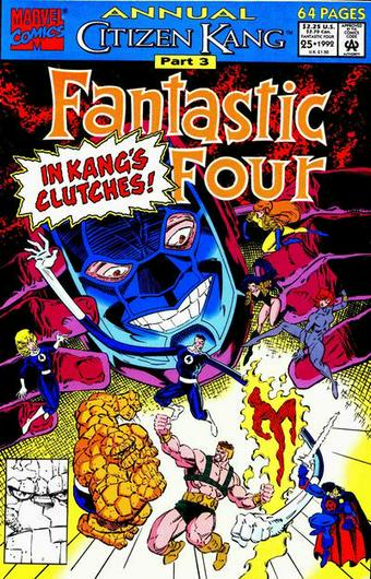Fantastic Four Annual #25 (1992) Cover Art