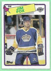 Jim Fox Hockey Cards 1988 Topps Prices