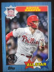 Bryce Harper [Blue] Baseball Cards 2022 Topps 1987 All Stars Prices