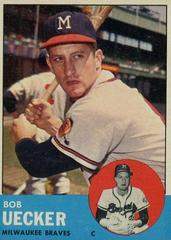 Bob Uecker Baseball Cards 1963 Topps Prices